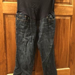 Liz Lange Maternity Cropped Jeans